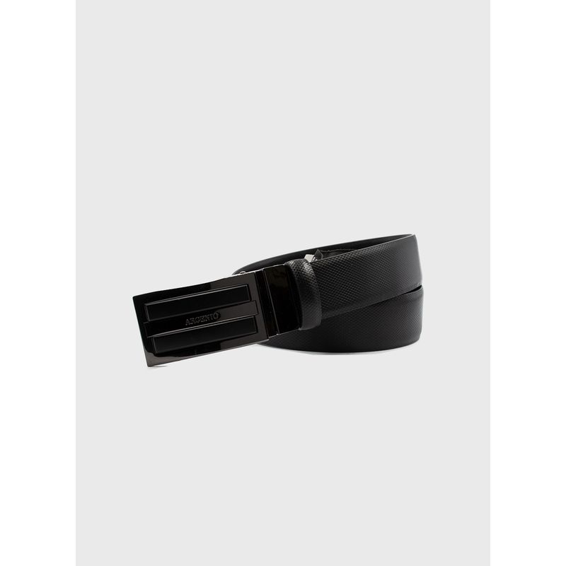 Cinturon--Accesorios-Color-Negro-Marca-Argento.-Composicion---100--PIEL-VACUNO