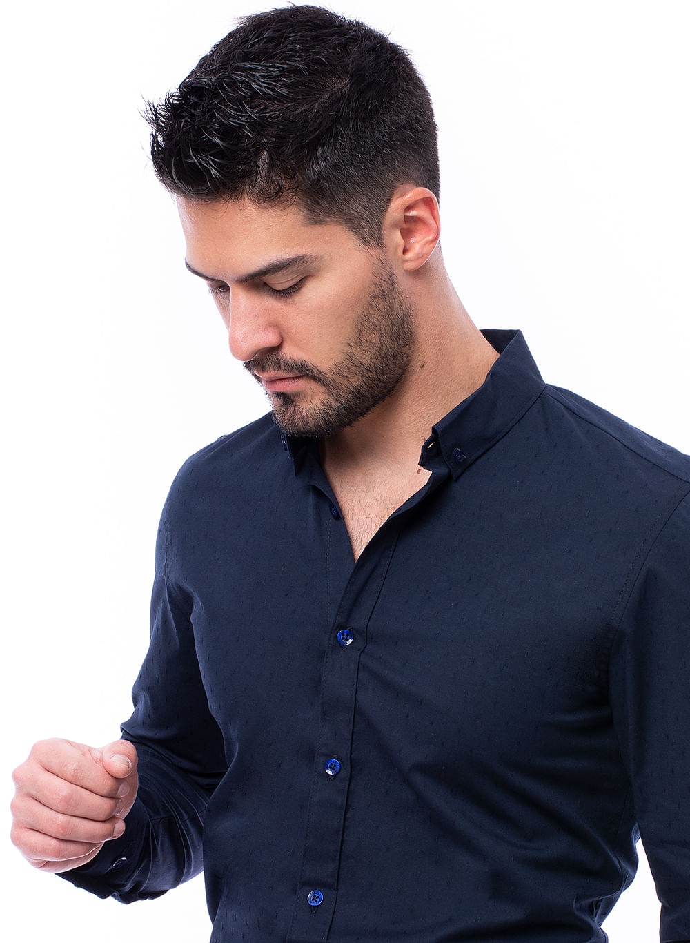 CAMISA, MARINO, SKINNY FIT, MARCA ALDO CONTI LEXUS